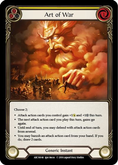 Art of War Flesh and Blood card